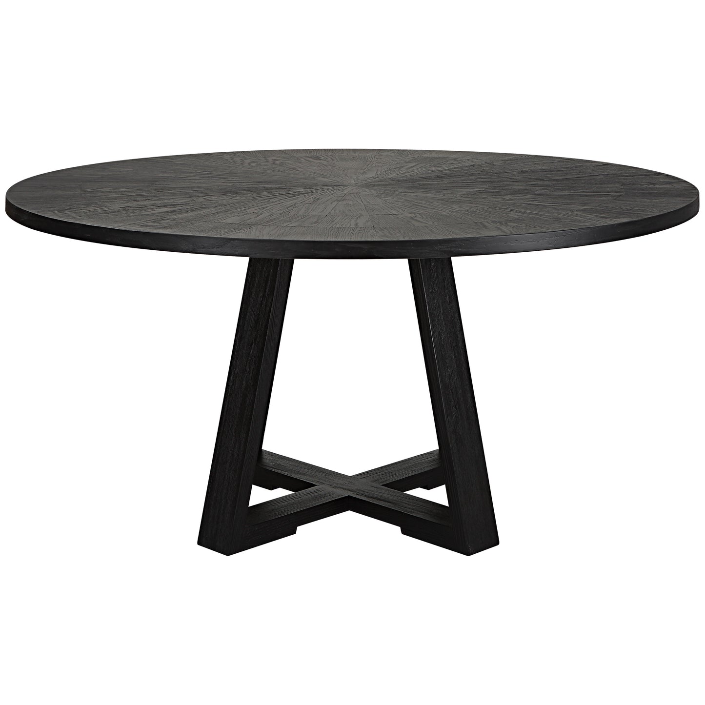 Uttermost Gidran Round Black Dining Table 25206