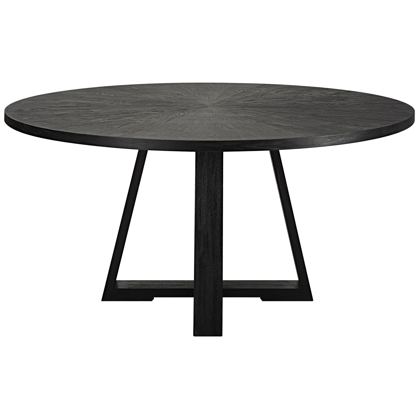 Uttermost Gidran Round Black Dining Table 25206