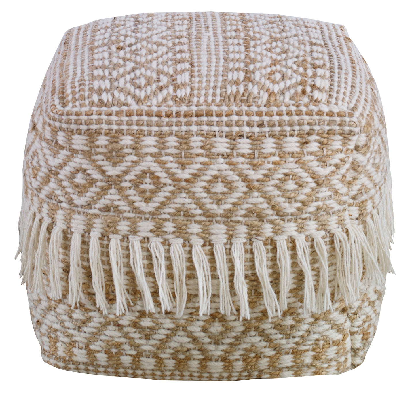 Uttermost Boheme Wool & Hemp Pouf 23972