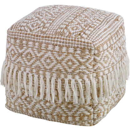 Uttermost Boheme Wool & Hemp Pouf 23972