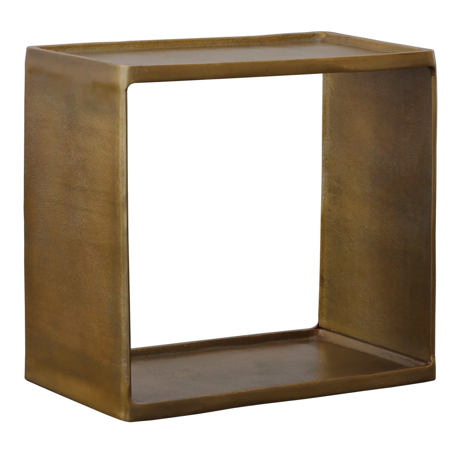 Uttermost Derwent Antique Brass Side Table 25232