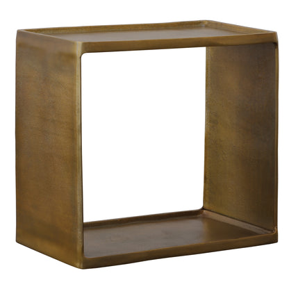 Uttermost Derwent Antique Brass Side Table 25232