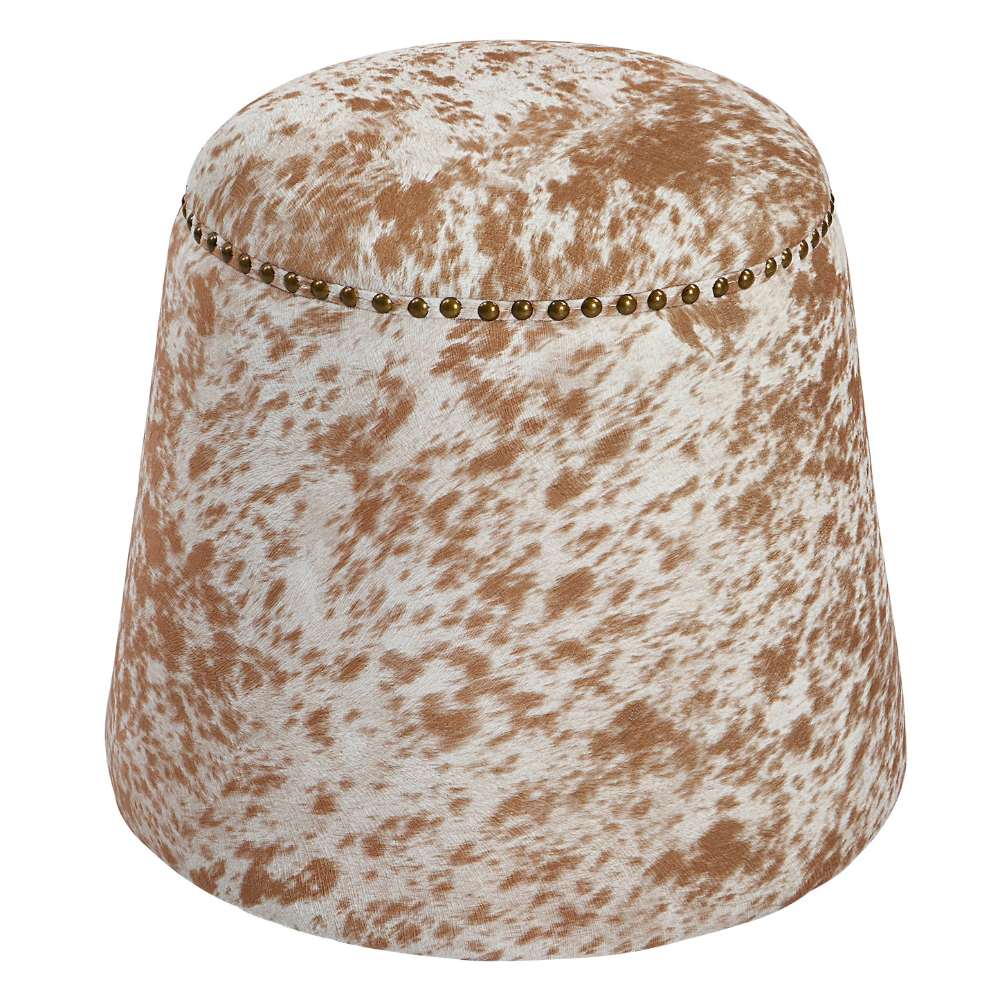 Uttermost Gumdrop Cow Hide Ottoman 23725