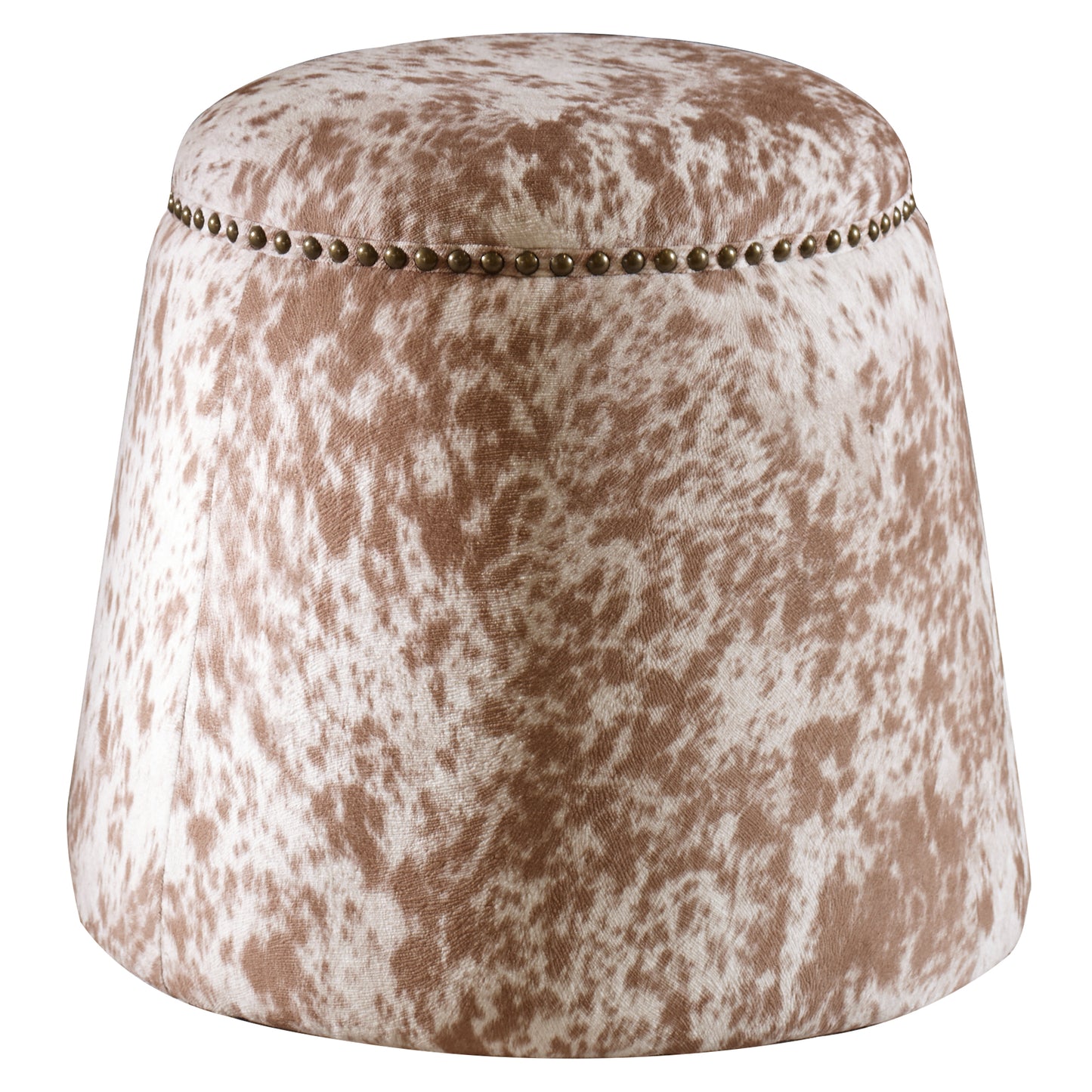 Uttermost Gumdrop Cow Hide Ottoman 23725