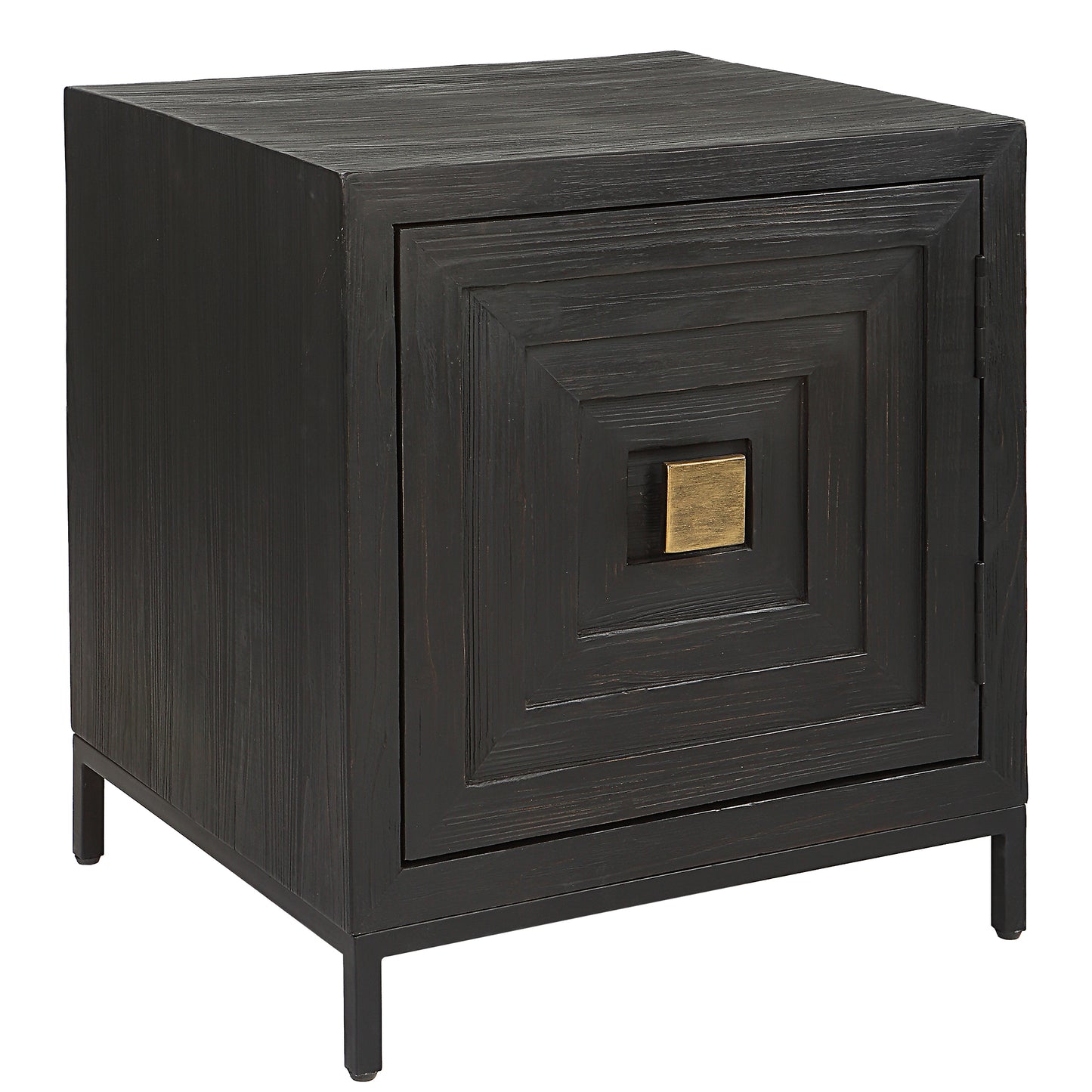 Uttermost Aiken Geometric Cabinet / End Table 25290