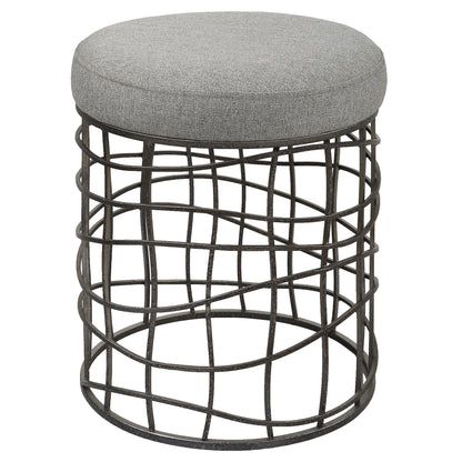 Uttermost Carnival Iron Round Accent Stool 23748