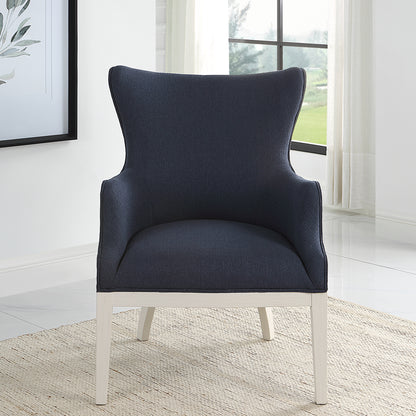 Uttermost Gordonston Blue Fabric Accent Chair 23753