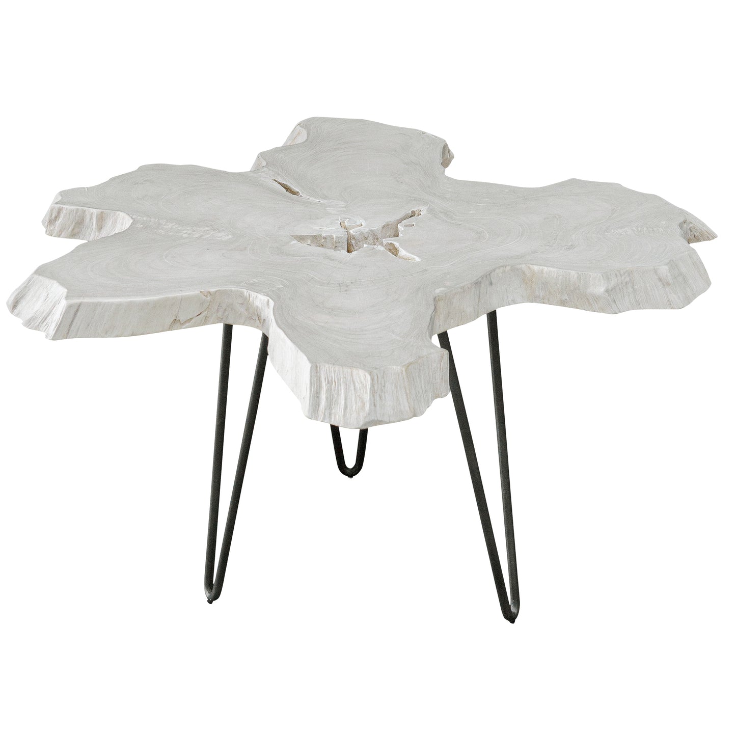 Uttermost Trillium Bleached Teak Coffee Table 25478