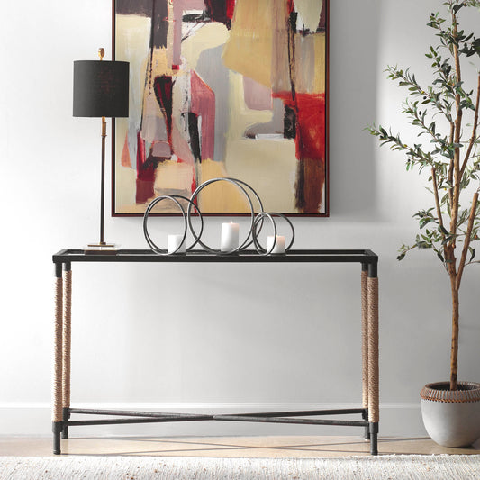 Uttermost Braddock Coastal Console Table 22880