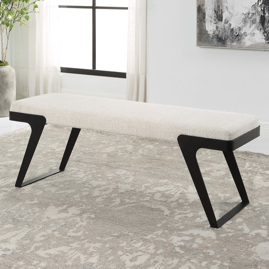 Uttermost Hover Modern Bench 23758