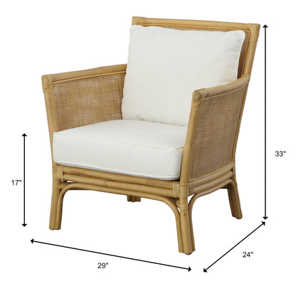 Uttermost Pacific Rattan Armchair 23766