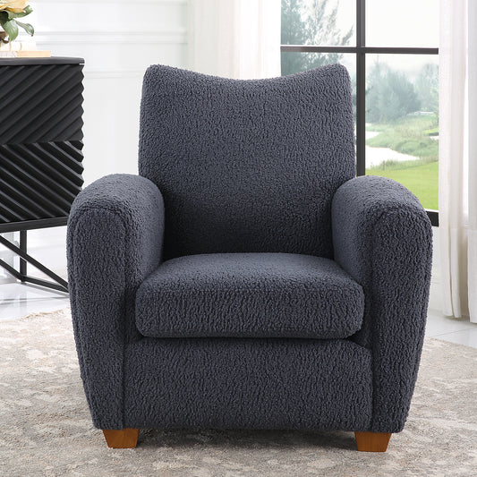 Uttermost Teddy Slate Accent Chair 23759