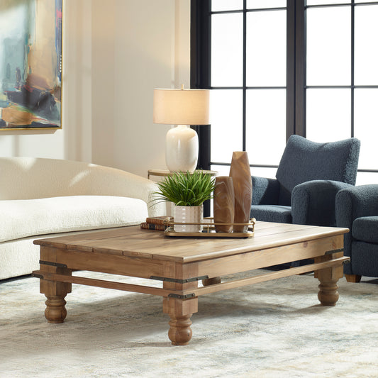 Uttermost Hargett Pine Coffee Table 22959