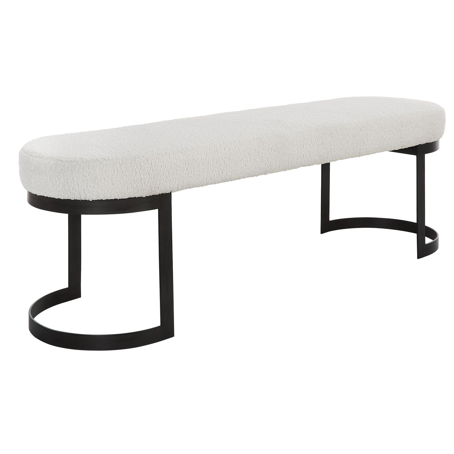 Uttermost Infinity Black Bench 23817