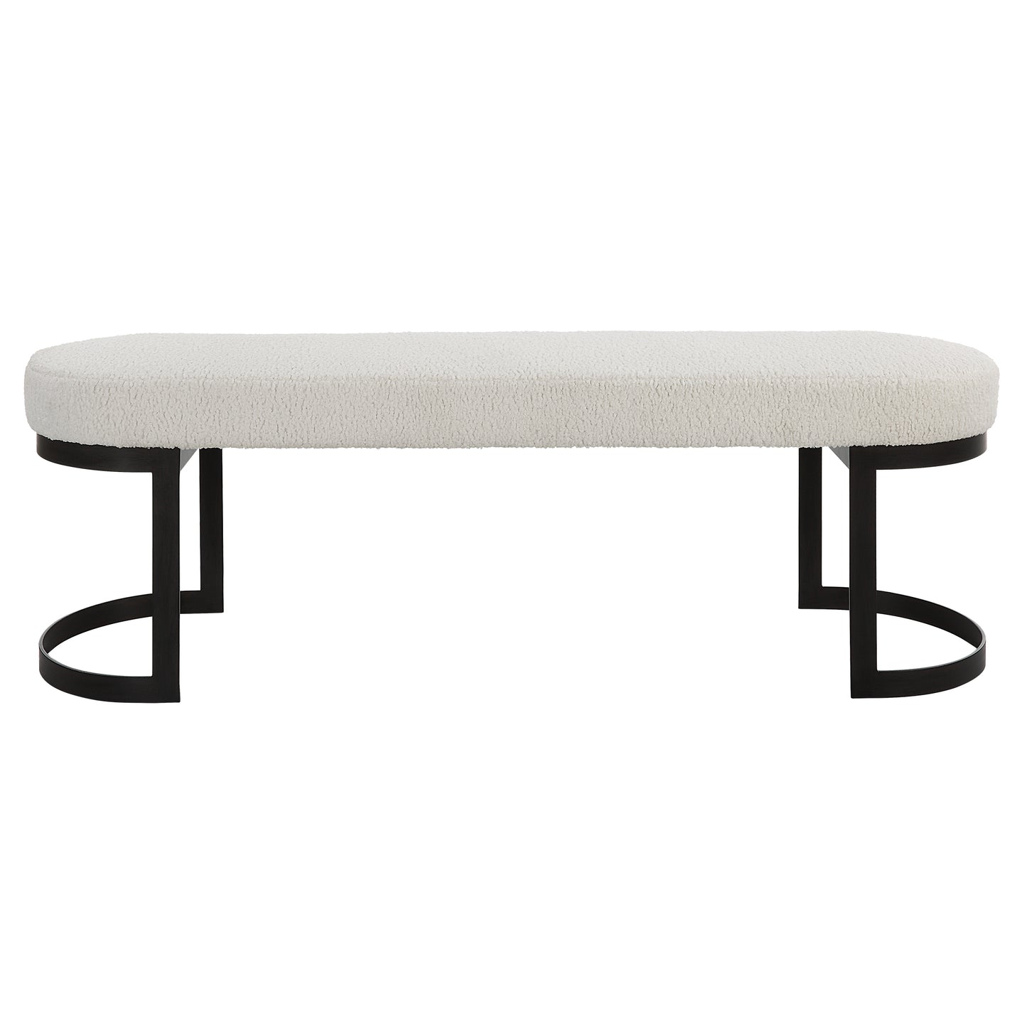 Uttermost Infinity Black Bench 23817