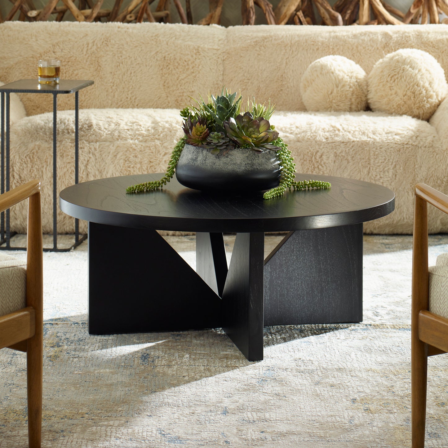 Uttermost Nadette Espresso Coffee Table 22961