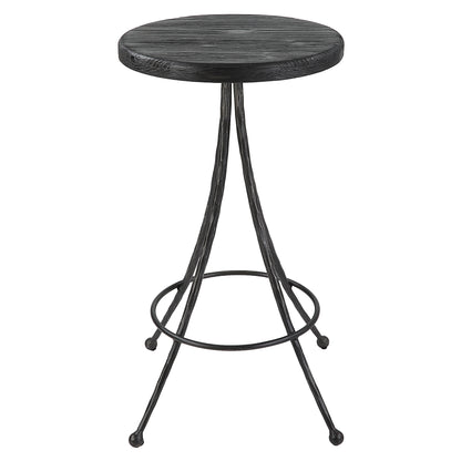 Uttermost Sona Black Counter Stool 22970