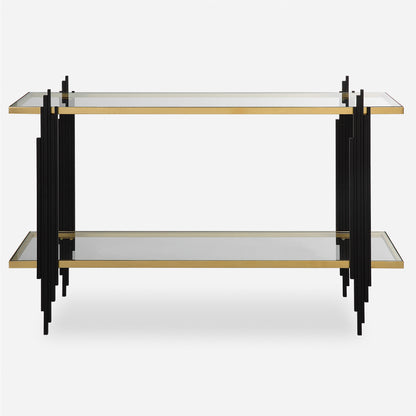 Uttermost Empire Cityscape Console Table 22992