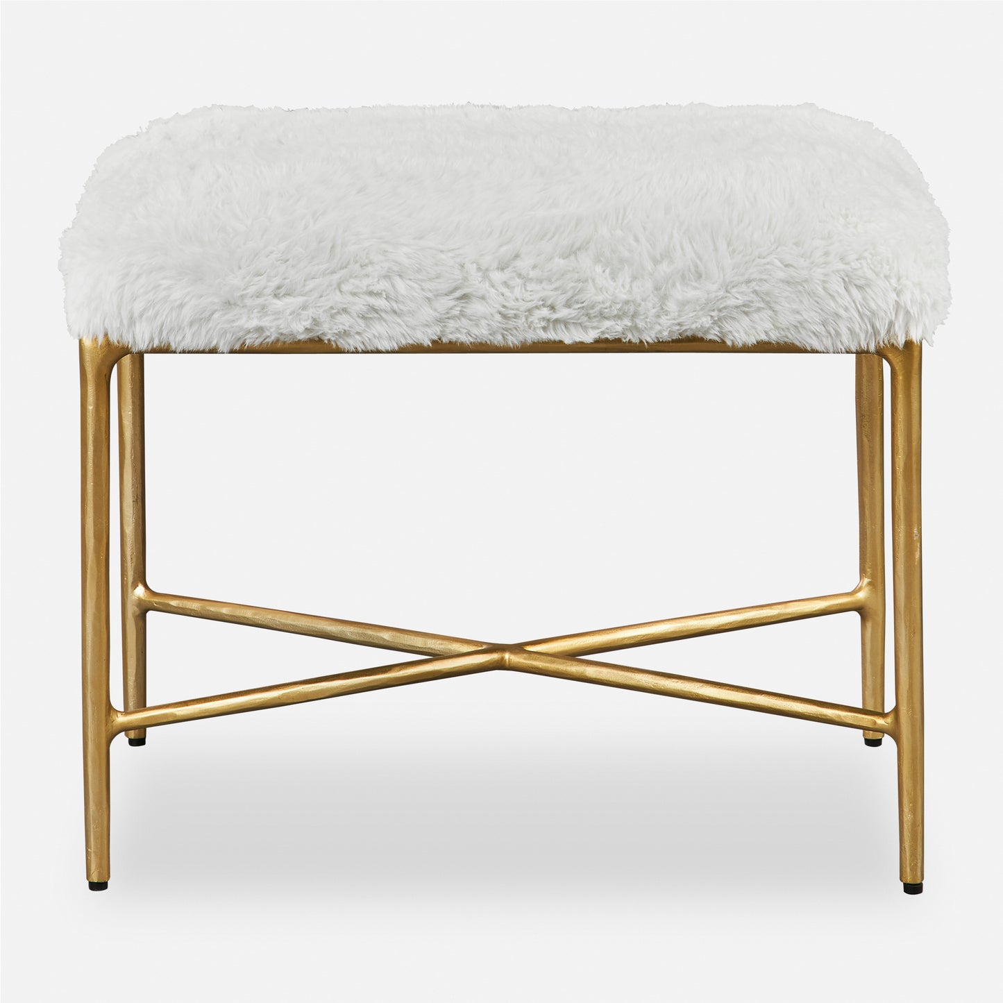 Uttermost Charmed Sheepskin Small Bench 23784