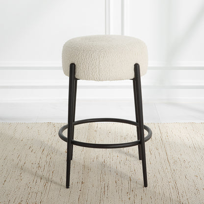 Uttermost Arles Plush Counter Stool 23783