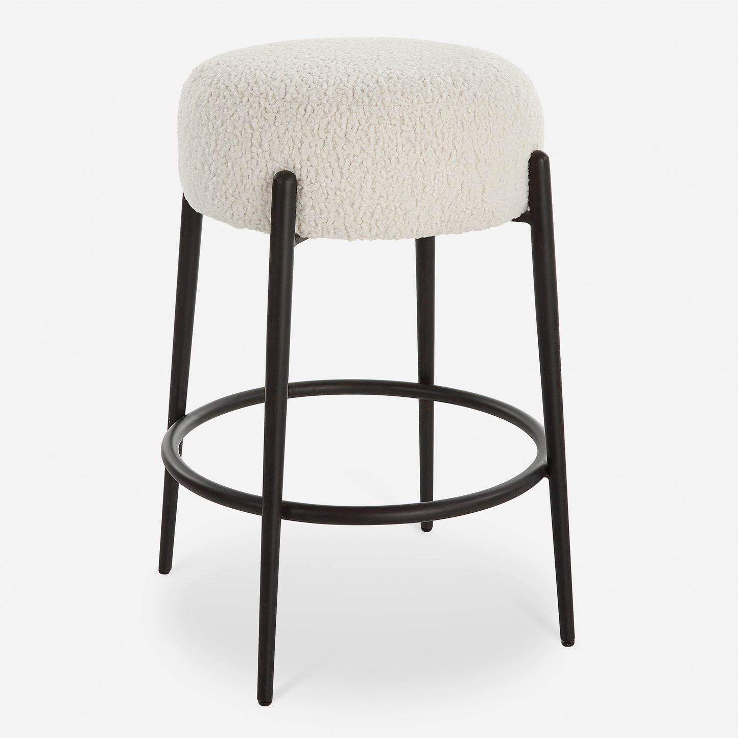 Uttermost Arles Plush Counter Stool 23783