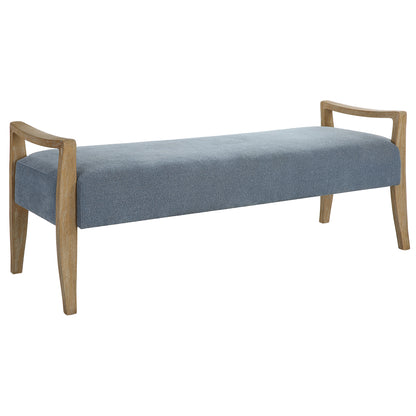 Uttermost Daylight Sky Blue Bench 23829