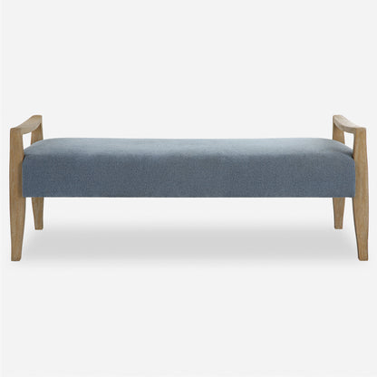 Uttermost Daylight Sky Blue Bench 23829