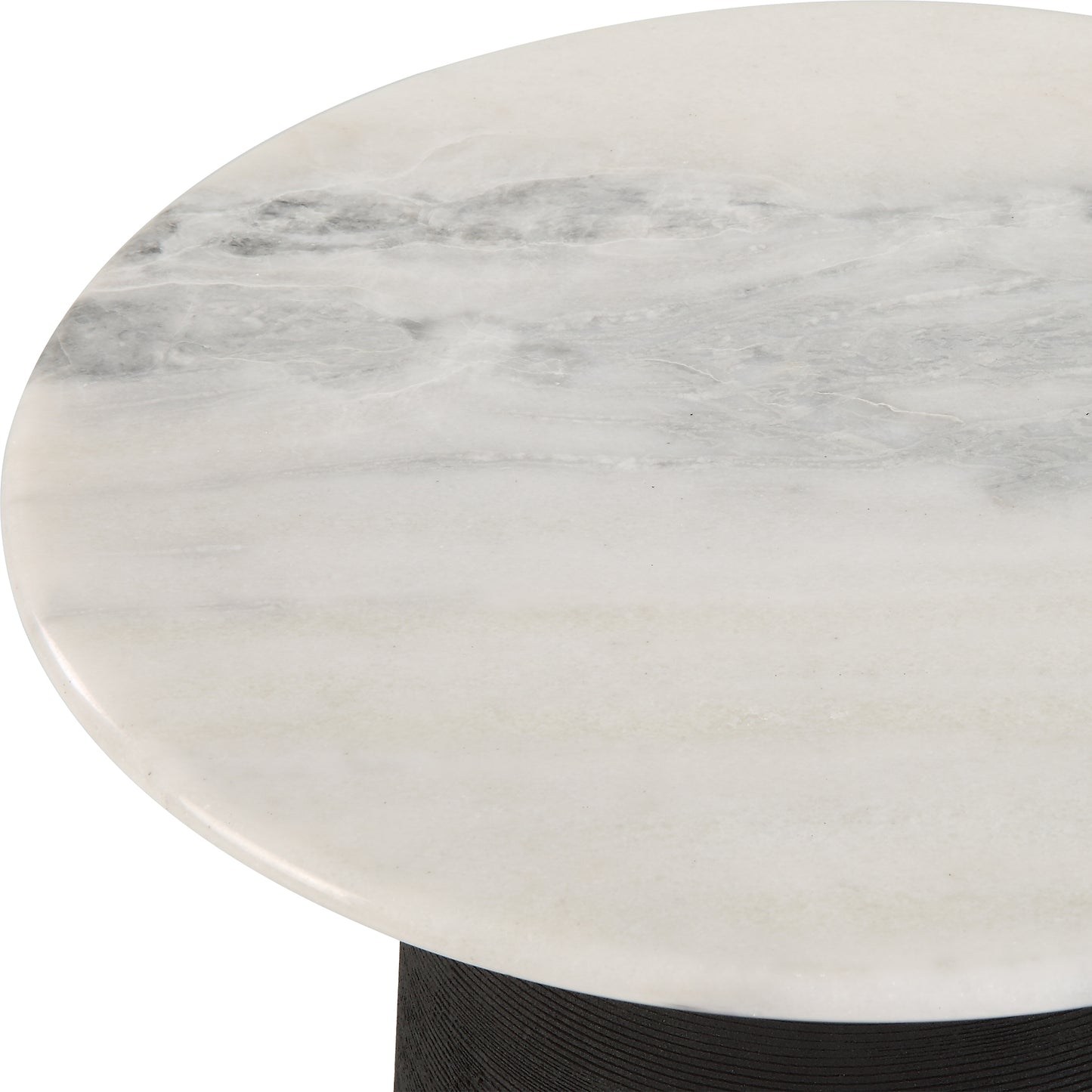 Uttermost Total Eclipse Marble Accent Table 22997