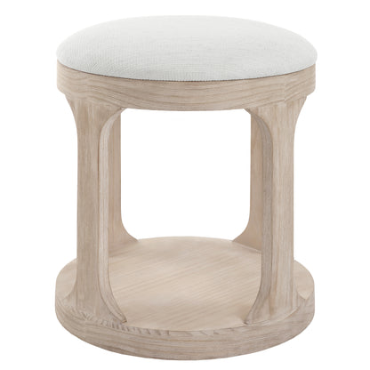 Uttermost Dennen Oak Ottoman 24076