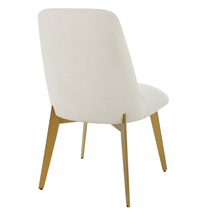 Uttermost Vantage Off White Fabric Dining Chair 23262