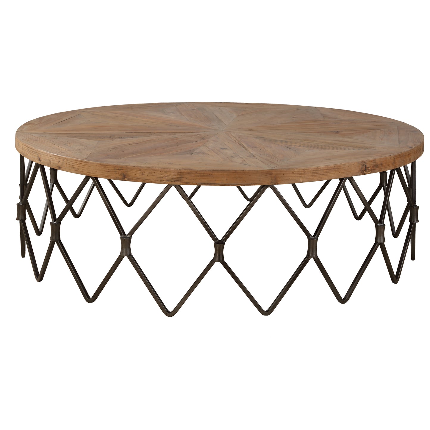 Uttermost Chain Reaction Wooden Coffee Table 22998