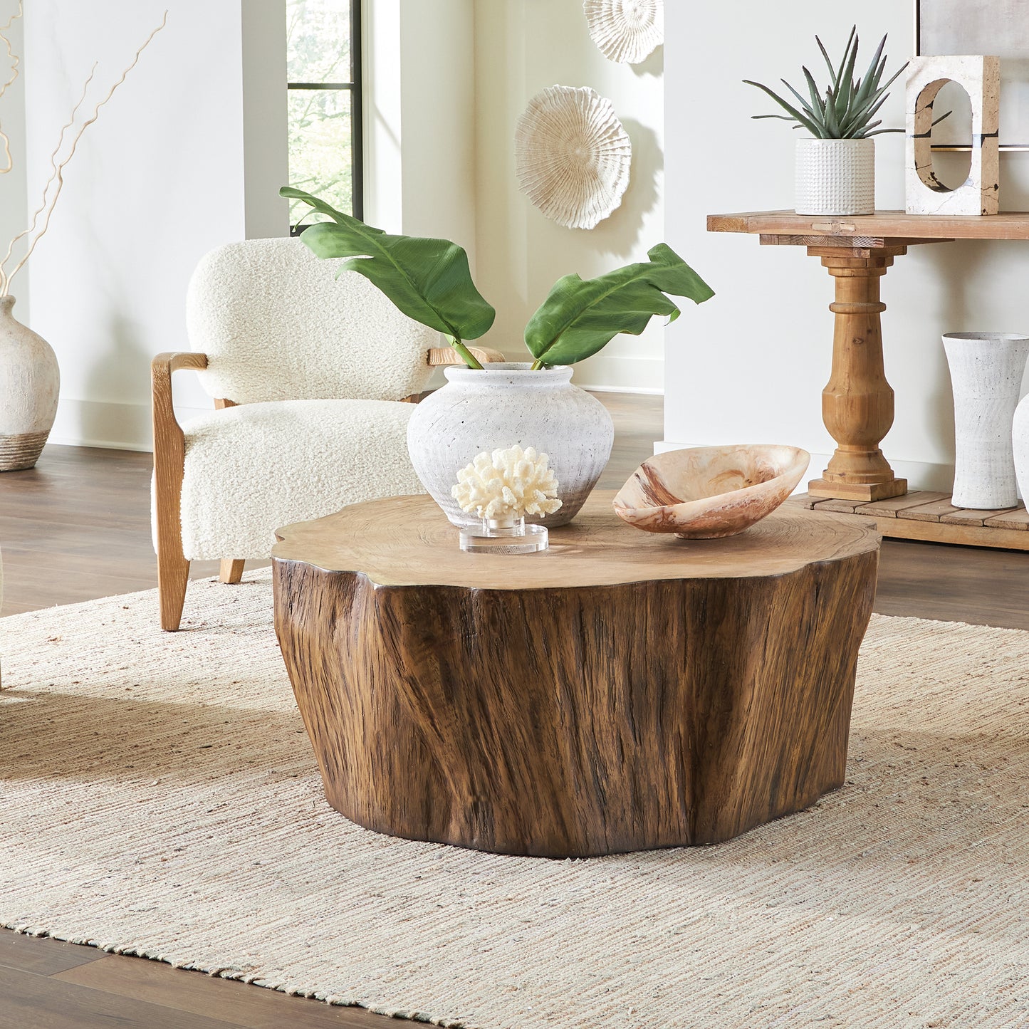 Uttermost Woods Edge Sierra Coffee Table 24423