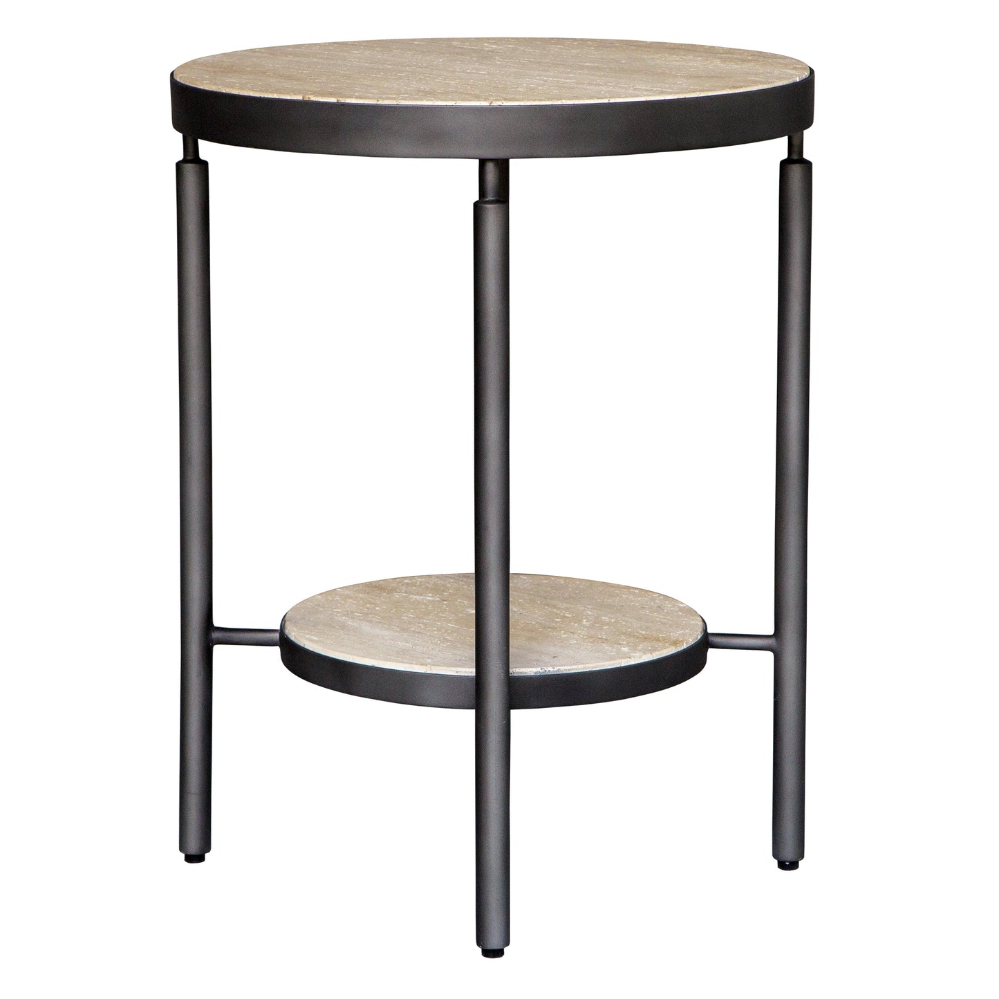 Uttermost Dauntless Travertine Side Table 24113