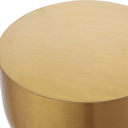 Uttermost Golden Vessel Modern Accent Table 24102