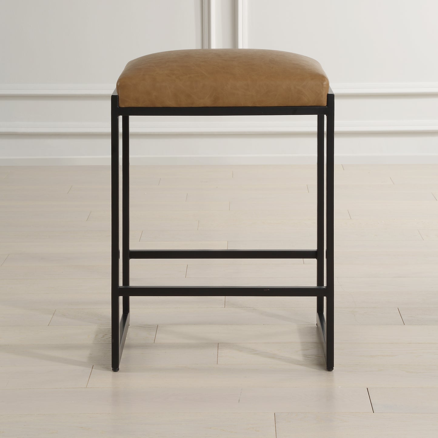 Uttermost Atticus Black Counter Stool 23446