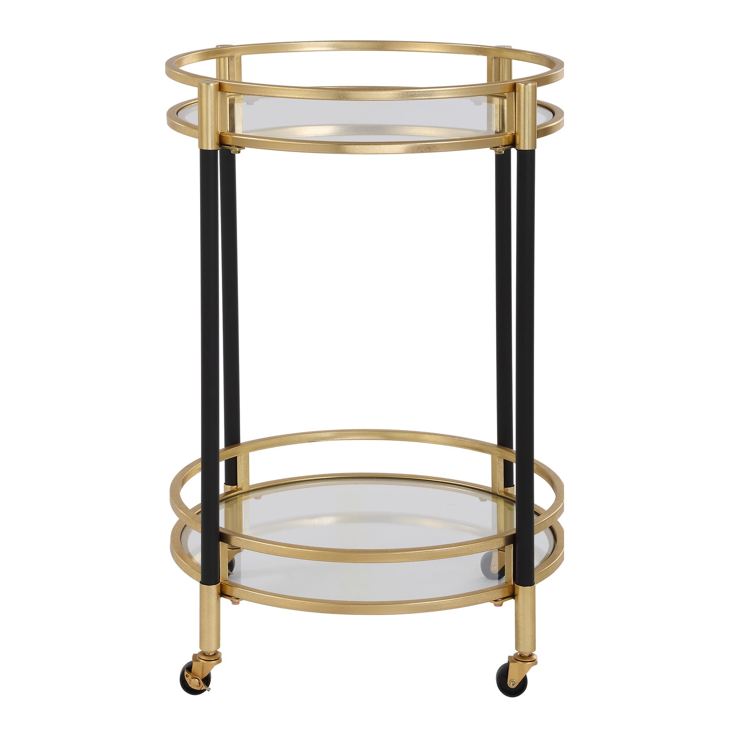 Uttermost Dolly Round Bar Cart 24198