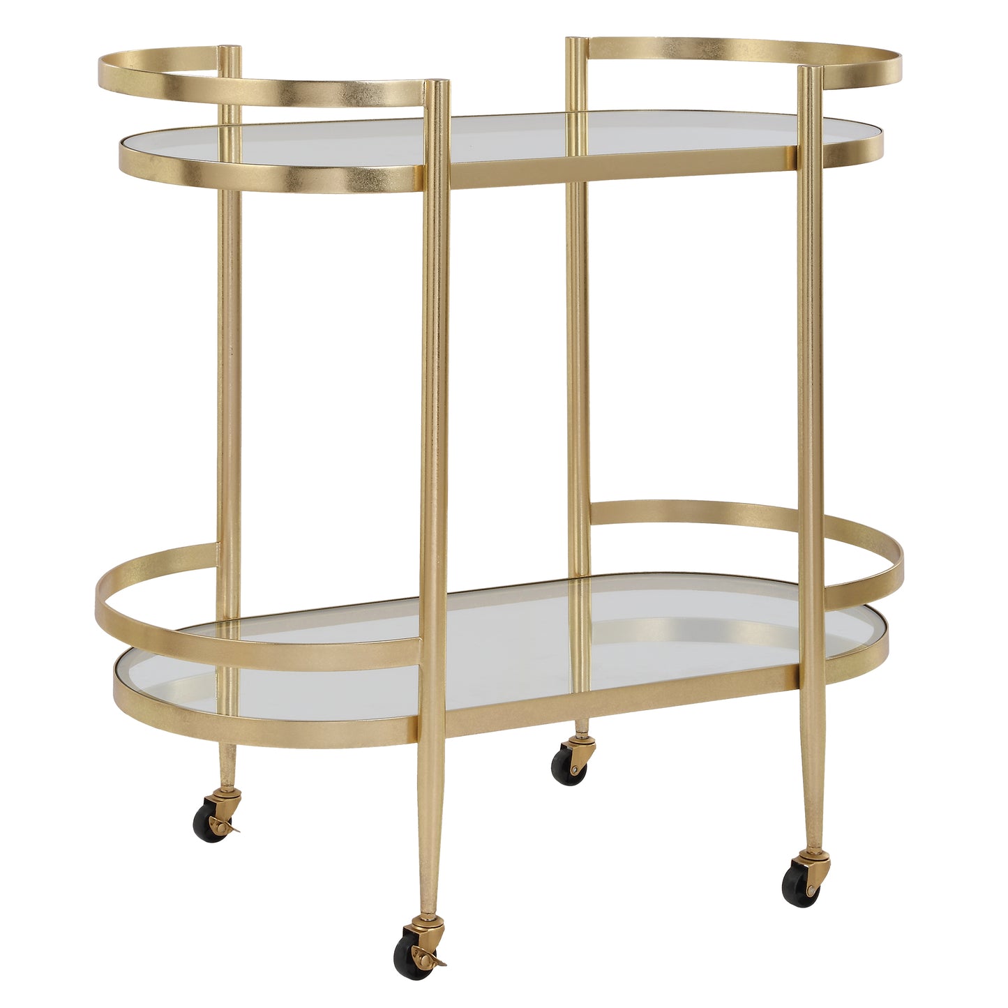 Uttermost Isabelle Gold Bar Cart 24246