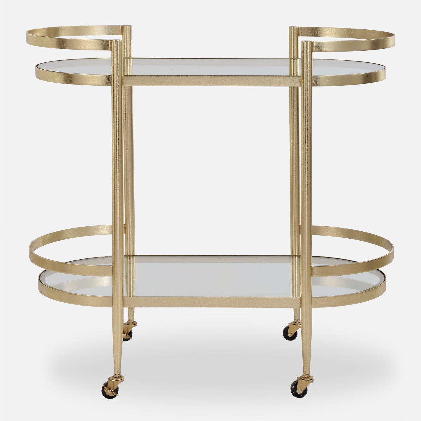 Uttermost Isabelle Gold Bar Cart 24246