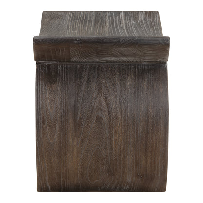 Uttermost Connor Walnut Accent Stool 24401