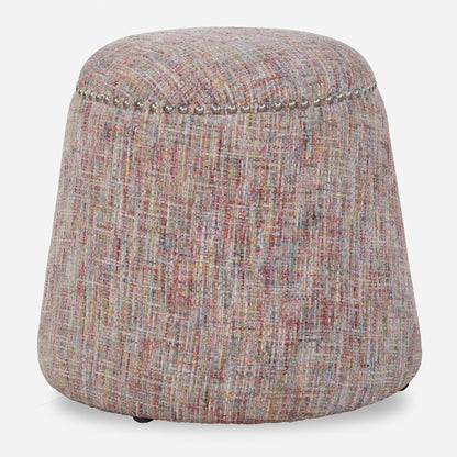 Uttermost Gumdrop Confetti Chenille Ottoman 23834