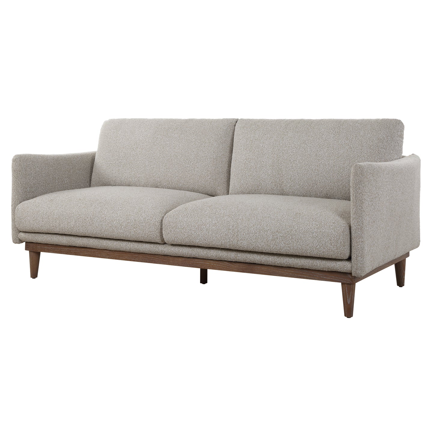 Uttermost Freefall Gray Ceruse Sofa 23845