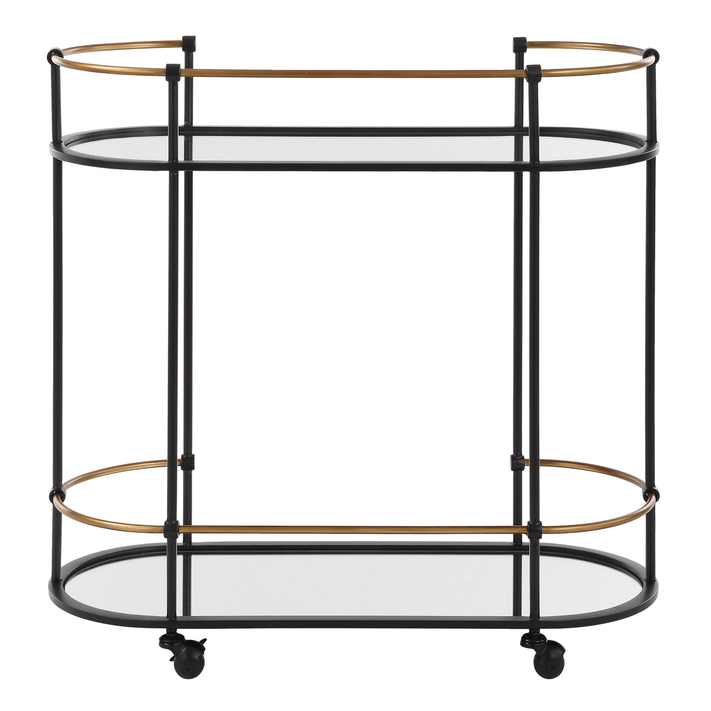 Uttermost Andre Iron Bar Cart 24186