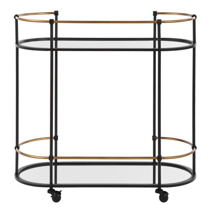 Uttermost Andre Iron Bar Cart 24186