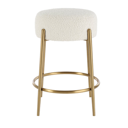 Uttermost Arles Brass Counter Stool 23810