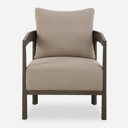 Uttermost Sienna Sand Fabric Accent Chair 23832