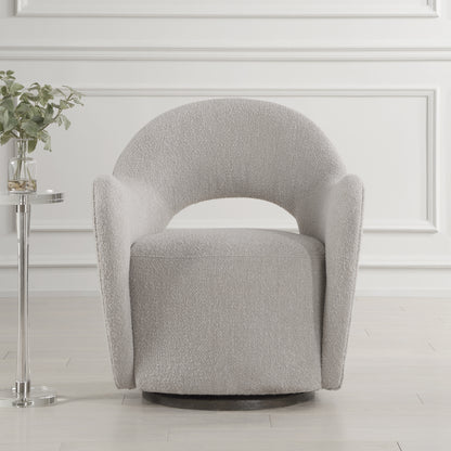 Uttermost Wander Fabric Swivel Chair 23840