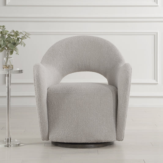 Uttermost Wander Fabric Swivel Chair 23840