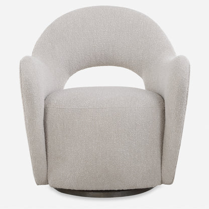 Uttermost Wander Fabric Swivel Chair 23840