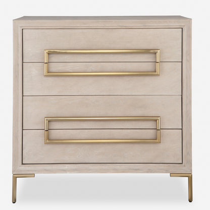 Uttermost Alessia Light Oak Accent Chest 24770