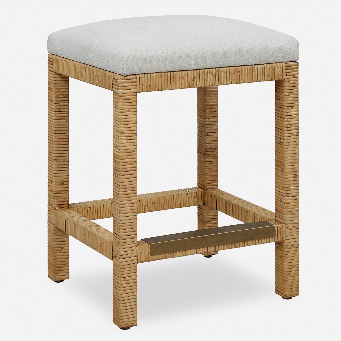 Uttermost Muriel Rattan Counter Stool 23837